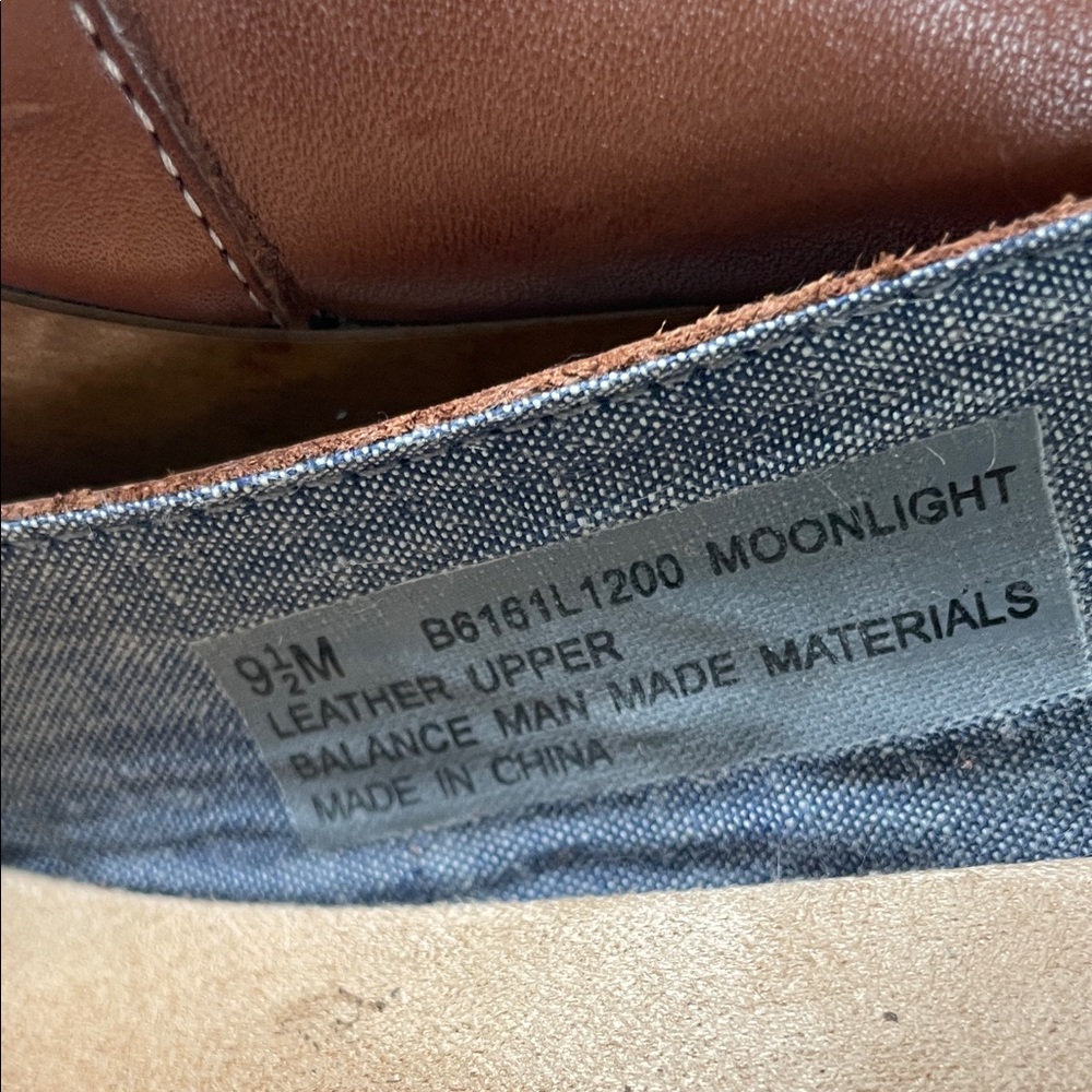 Dr. Scholl's Tan Leather Wedge Sandals - Picture 10 of 12